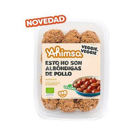 Alb&oacute;ndigas Veganas no pollo 8 x 210 gr- AHIMSA