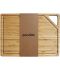 Tabla de Cortar de madera Bambu 28x22 cm - PANDOO