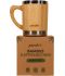 Taza de Bambu y Acero Inoxidable 330 ml PANDOO