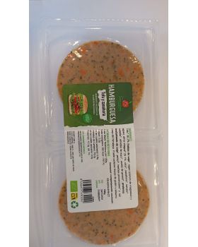 Hamburguesa de tofu + zanahorias 150gr bio SANISSI