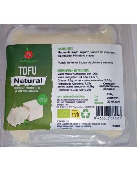 Tofu Natural 250gr BIO SANISSIMI