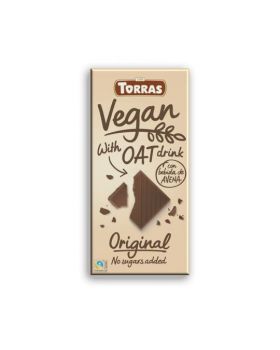 Chocolate VEGANO-Original con Avena 100 gr TORRAS