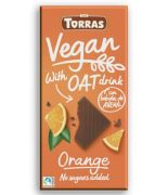 Chocolate VEGANO - B, Avena+Naranja 100 gr-TORRAS
