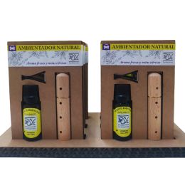Ambientador para Coche de madera+AE Verbena-HERBAR
