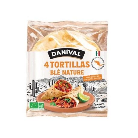 Torta de TRIGO 300 gr BIO 4x16 gr - DANIVAL