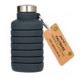 Botella EXTENSIBLE de Silicona NEGRA 750ml PAND