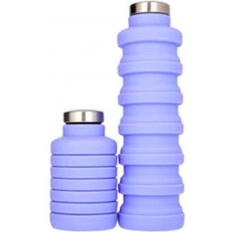 Botella EXTENSIBLE de Silicona LILA 750ml PAND